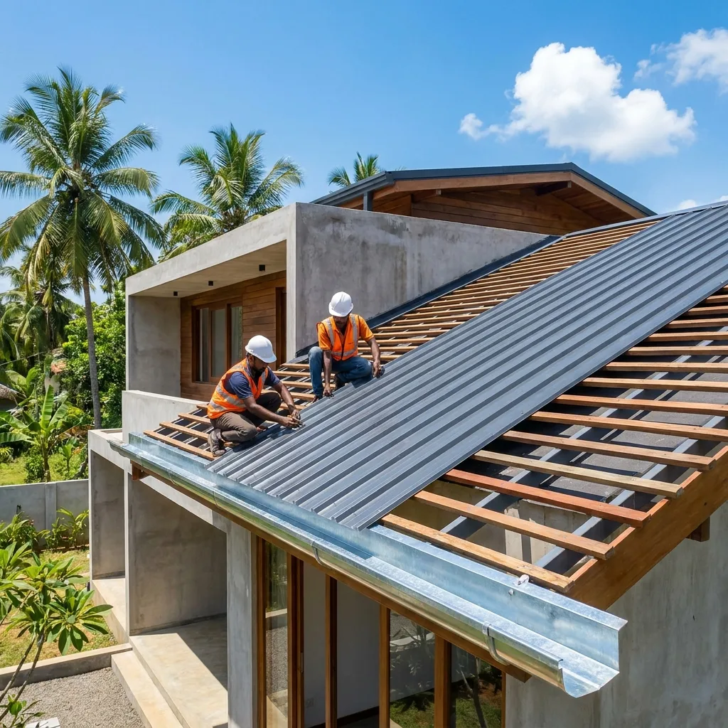 Roofing & Gutter Works